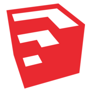 Red SketchUp logo identifying the 2017 release